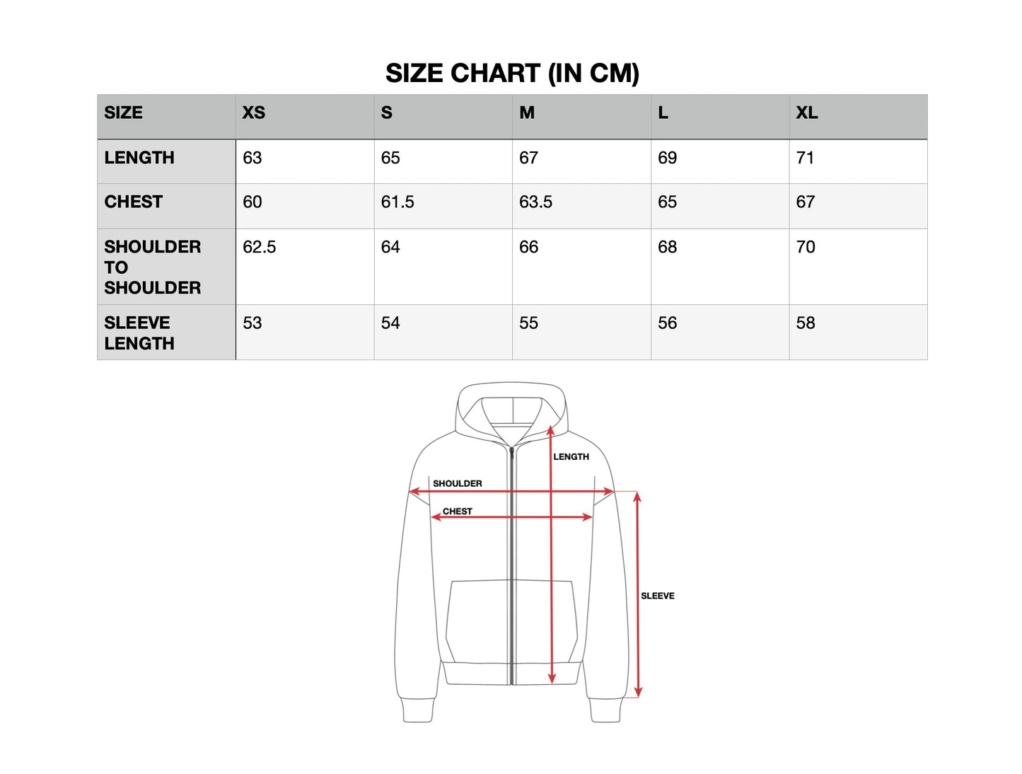 THORN ZIP HOODIE